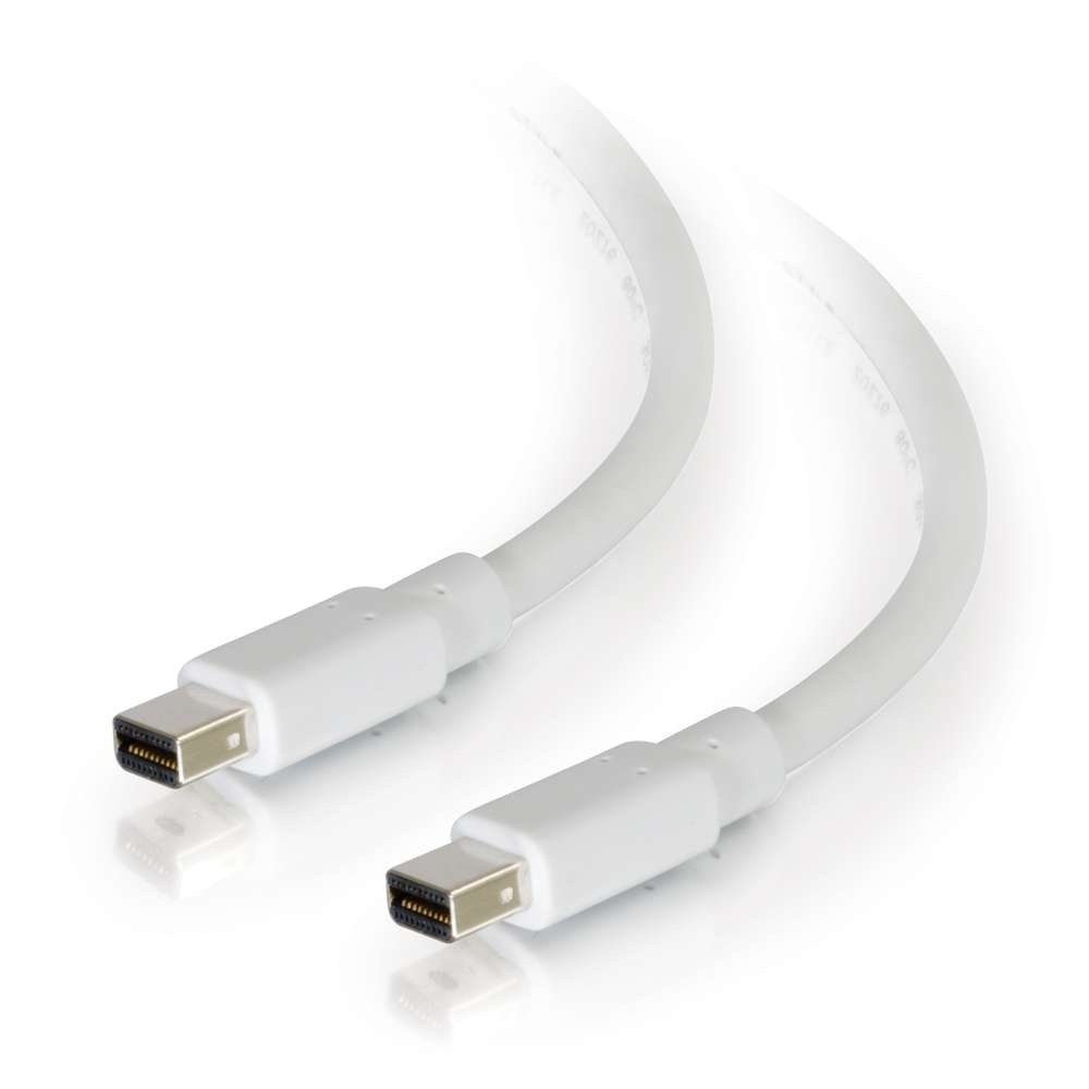 Mini DisplayPort Cable 4K 30Hz - White