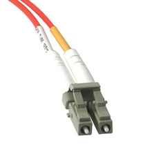 32.8ft (10m) LC-SC 62.5/125 OM1 Duplex Multimode PVC Fiber Optic Cable (TAA Compliant) - Orange