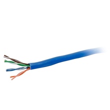 1000ft (304.8m) Cat6 Bulk Unshielded (UTP) Ethernet Network Cable with Solid Conductors - Riser CMR-Rated (TAA Compliant) - Blue