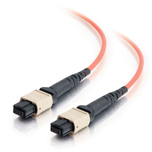 16.4ft (5m) MTP 62.5/125 OM1 Multimode PVC Fiber Optic Cable (TAA Compliant) - Orange