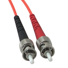 32.8ft (10m) LC-ST 62.5/125 OM1 Duplex Multimode PVC Fiber Optic Cable (TAA Compliant) - Orange