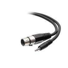 6ft (1.8m) 3.5mm Male 3 Position TRS to Female XLR Cable