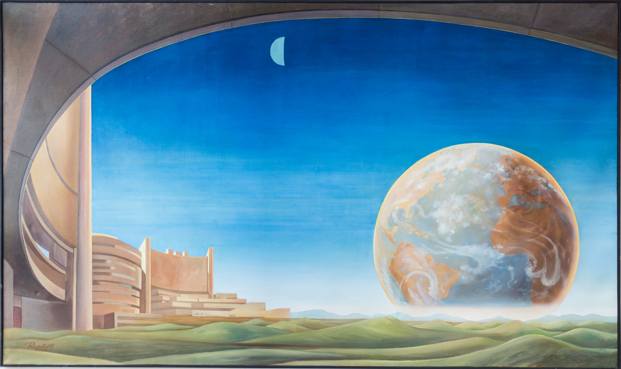 <p>Kurt Regschek, “Bild - Öl auf Leinwand”</p> <p>Kurt Regschek, “Bild - Öl auf Leinwand”</p>